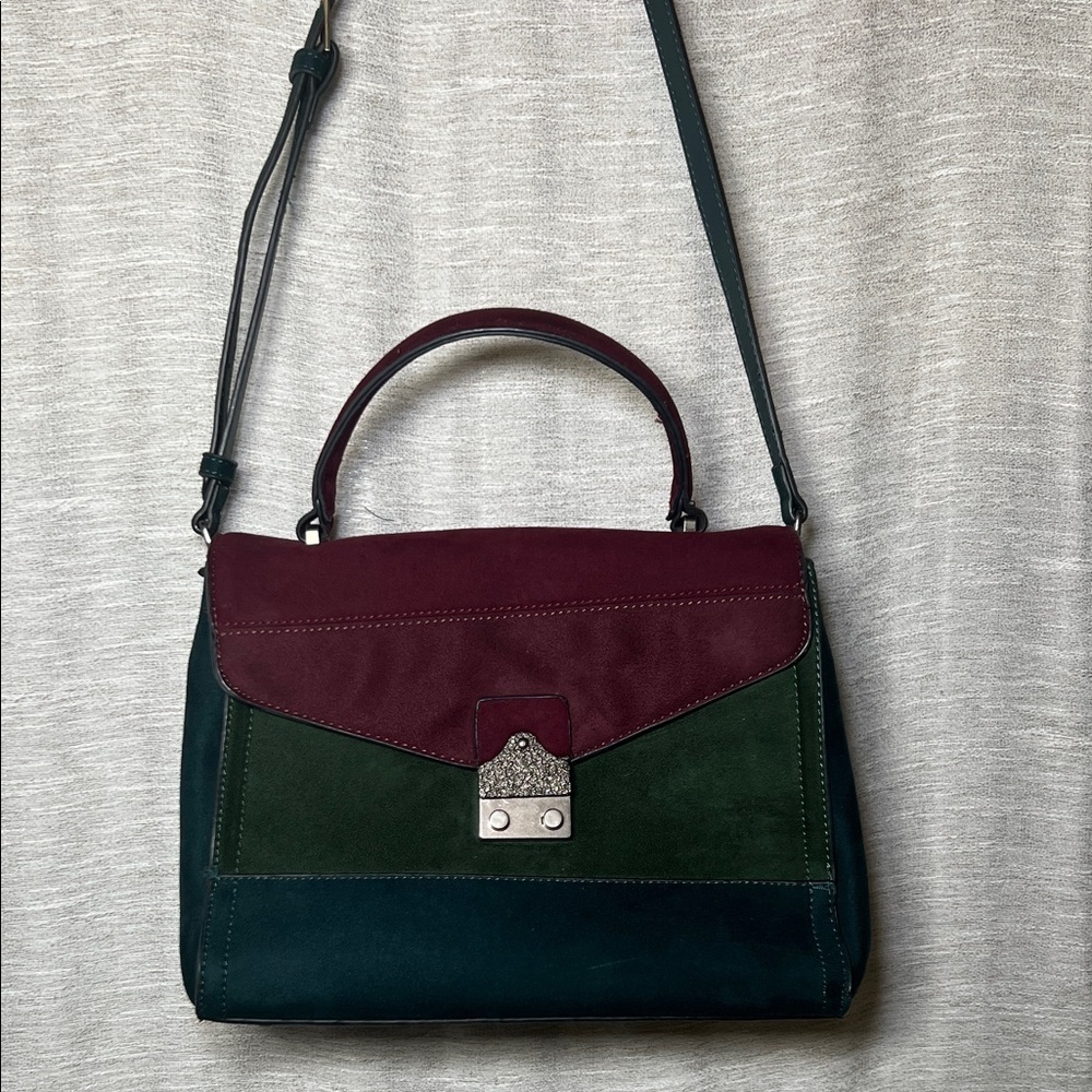 Parfois Color Block Women's Satchel Crossbody Bag